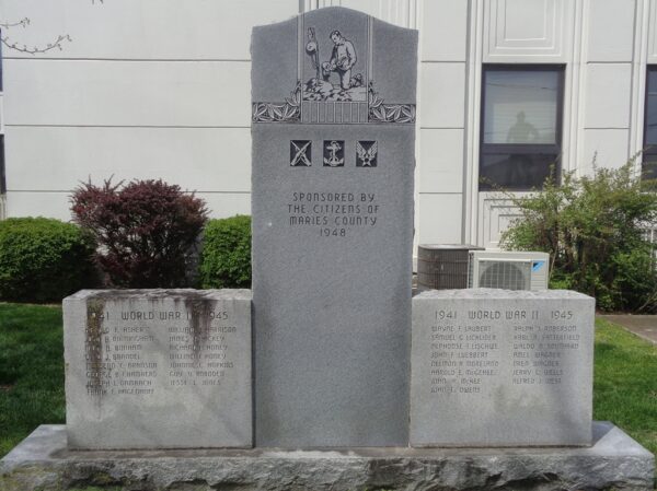 MARIES COUNTY WORLD WARS MEMORIAL