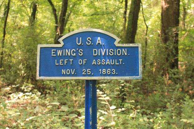EWING’S DIVISION WAR MEMORIAL MARKER