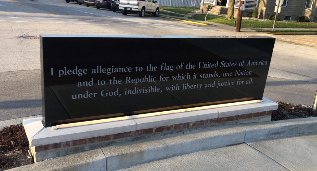 HERMANN PLEDGE ALLEGIANCE MEMORIAL