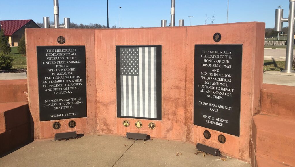 DISABLED VETERANS MEMORIAL CENTER STONE