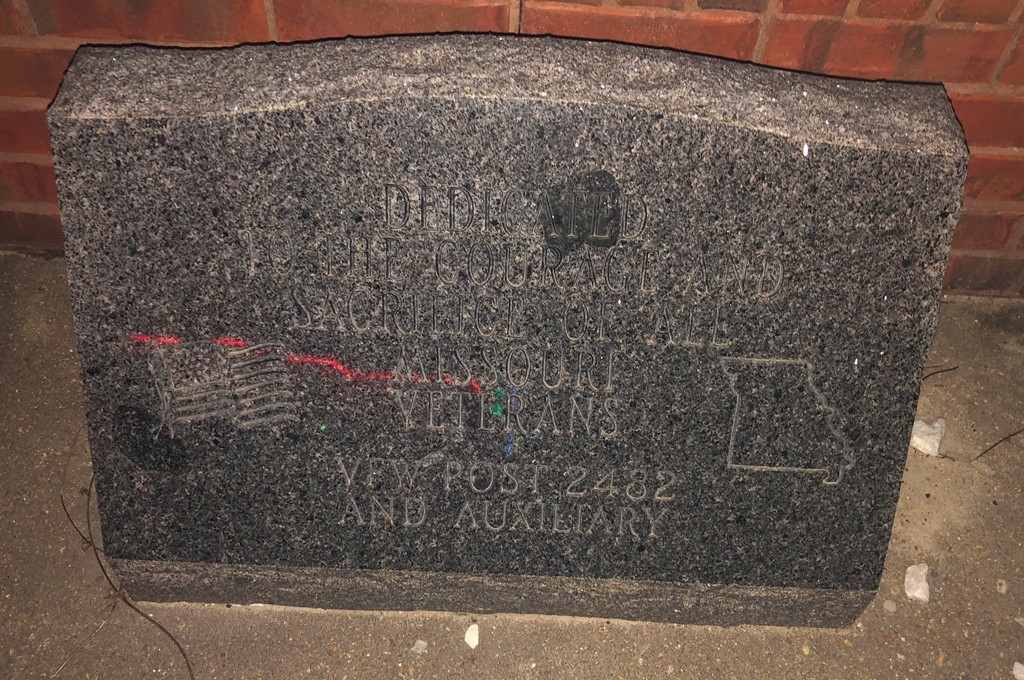 COURAGE AND SACRIFICE OF ALL MISSOURI VETERANS MEMORIAL