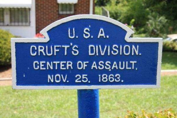 CRUFT’S DIVISION WAR MEMORIAL MARKER