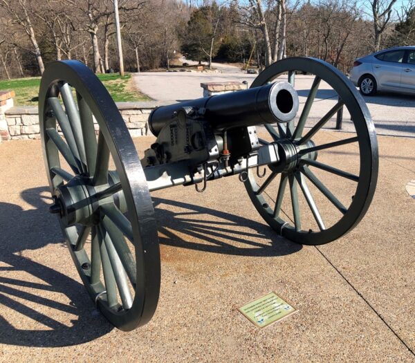 ZACH MYERS BOY SCOUT 443 EAGLE SCOUT PROJECT VETERANS MEMORIAL CANNON