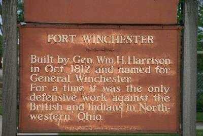 FORT WINCHESTER MEMORIAL MARKER