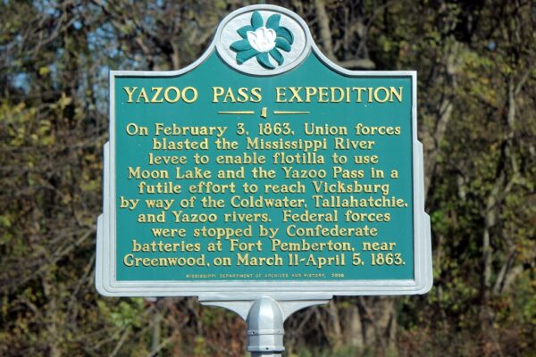 YAZOO PARS EXPEDITION WAR MEMORIAL MARKER