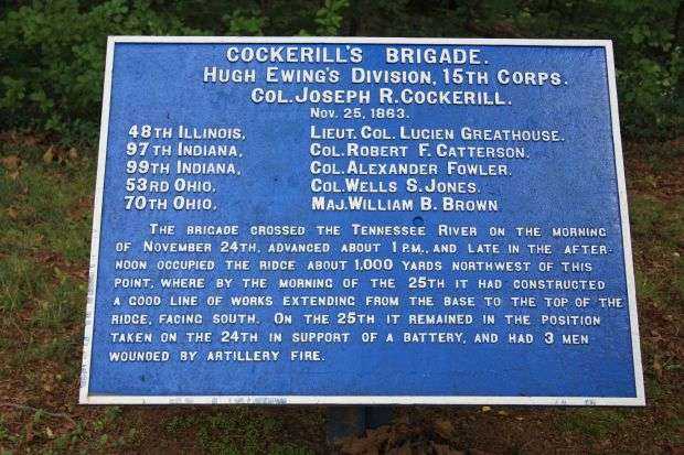 COCKERILLS BRIGADE MEMORIAL PLAQUE
