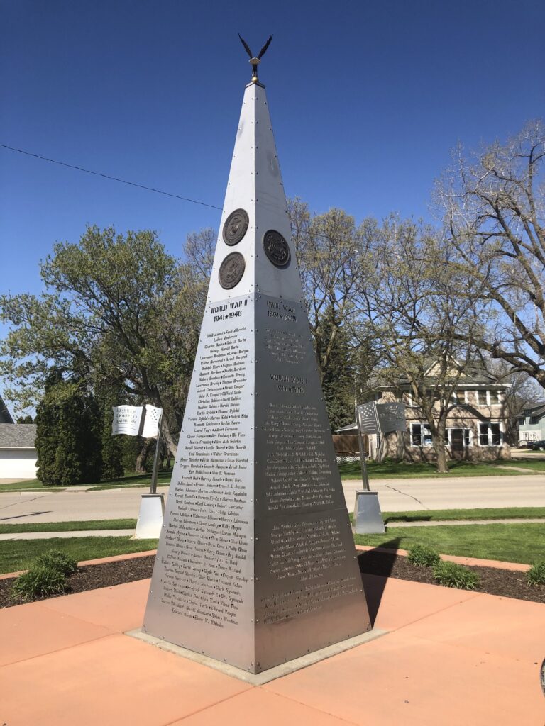 WENDELL VETERANS MEMORIAL PYRAMID