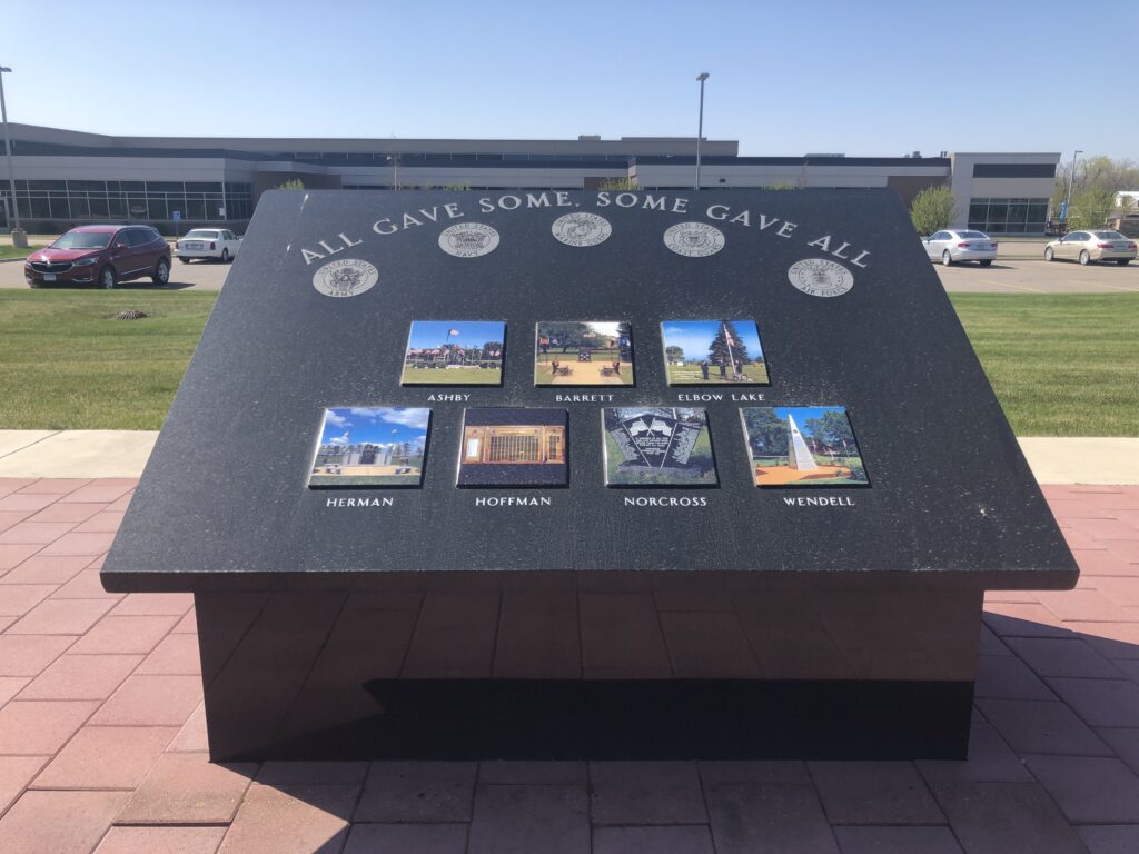 GRANT COUNTY VETERANS MEMORIAL STONE A