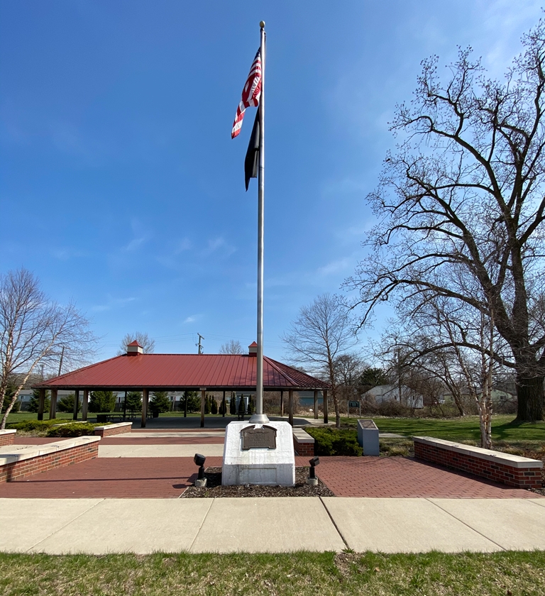 SUNSHINE CLUB WORLD WAR MEMORIAL FLAGPOLE