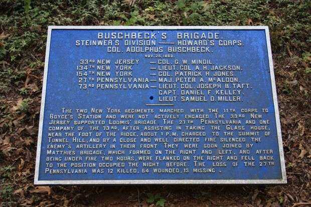 BUSCHBECK’S BRIGADE MEMORIAL PLAQUE II