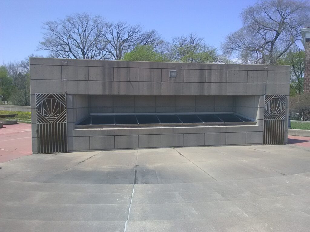DEARBORN WAR MEMORIAL BACK