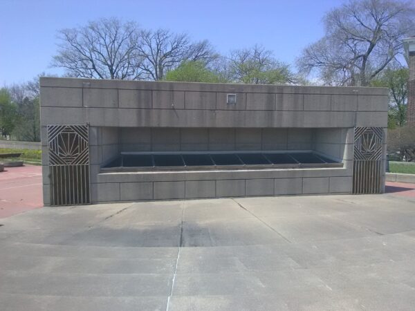 DEARBORN WAR MEMORIAL BACK