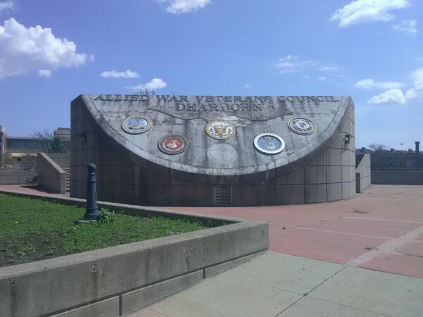 DEARBORN WAR MEMORIAL FRONT