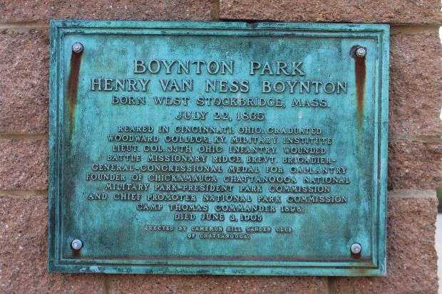 HENRY VAN NESS BOYNTON MEMORIAL PLAQUE