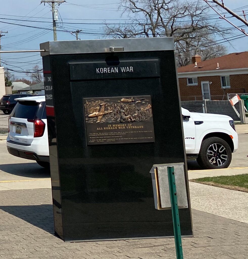 EAST DETROIT KOREAN WAR MEMORIAL