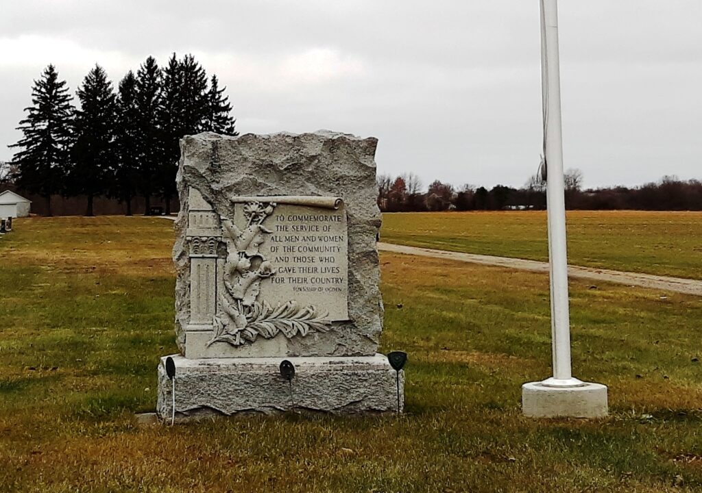 TOWNSHIP OF OGDEN VETERANS MEMORIAL