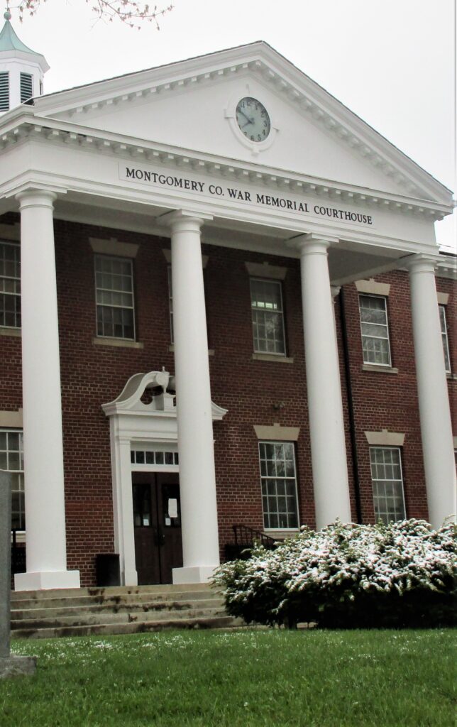 MONTGOMERY CO. WAR MEMORIAL COURTHOUSE