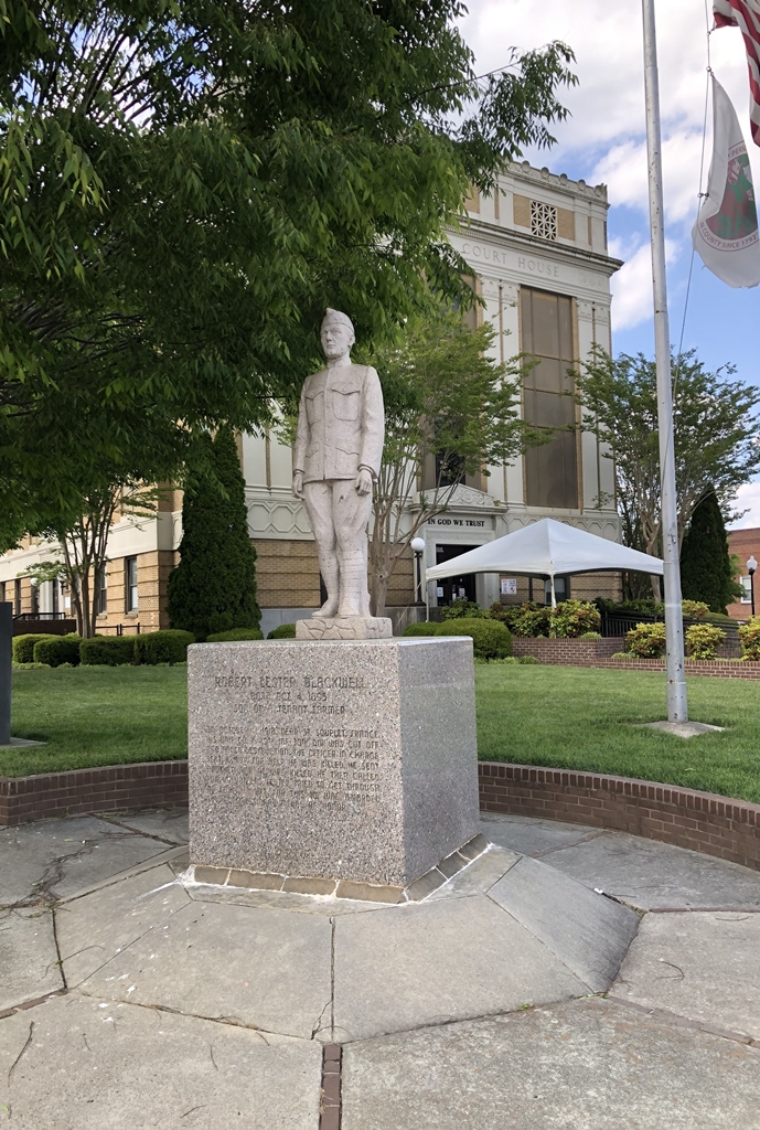 ROBERT LESTER BLACKWELL MEDAL OF HONOR WAR MEMORIAL