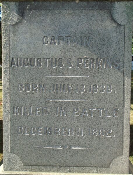 CAPTAIN AUGUSTUS S. PERKINS WAR MEMORIAL STONE A