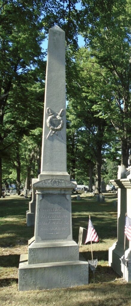 CAPTAIN AUGUSTUS S. PERKINS WAR MEMORIAL