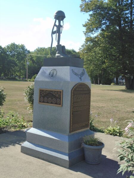 SPC OLIVER J. BROWN WAR MEMORIAL