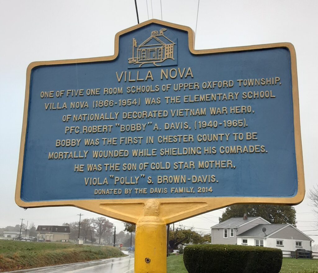 VILLA NOVA WAR MEMORIAL MARKER