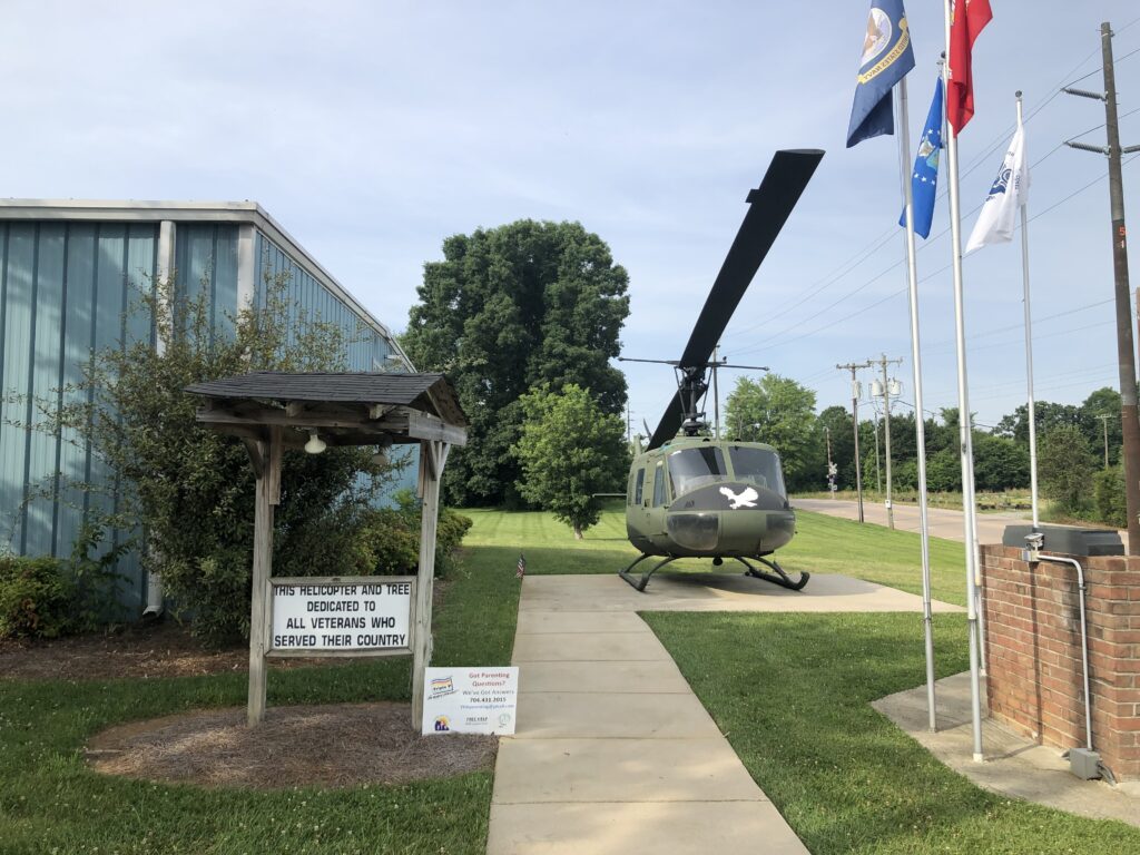 HELICOPTER AND TREE VETERANS MEMORIAL