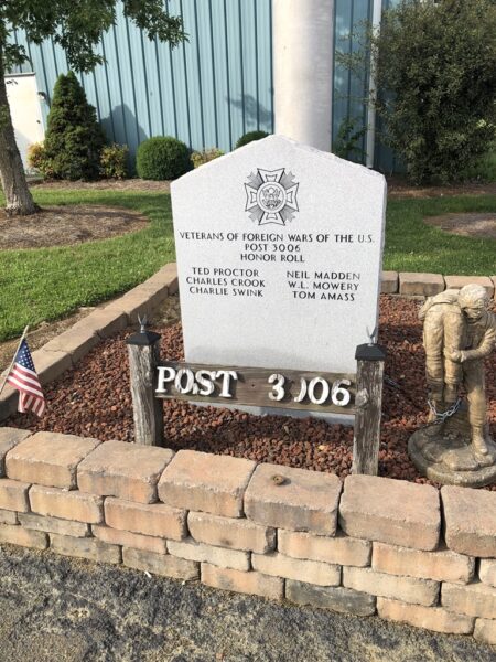 V.F.W. POST 3006 HONOR ROLL MEMORIAL