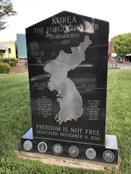 ROXBORO KOREAN WAR MEMORIAL