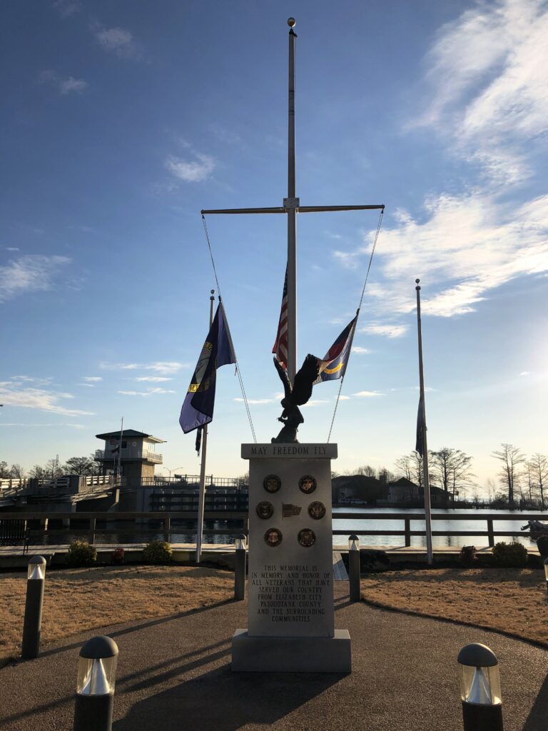 ELIZABETH CITY, PASQUOTANK COUNTY AND SURROUNDING COMMUNITIES VETERANS MEMORIAL