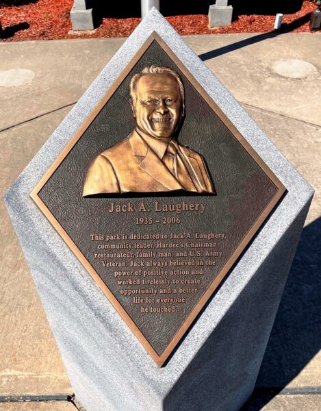 VETERANS MEMORIAL AT JACK LAUGHERY PARK PLAQUE B