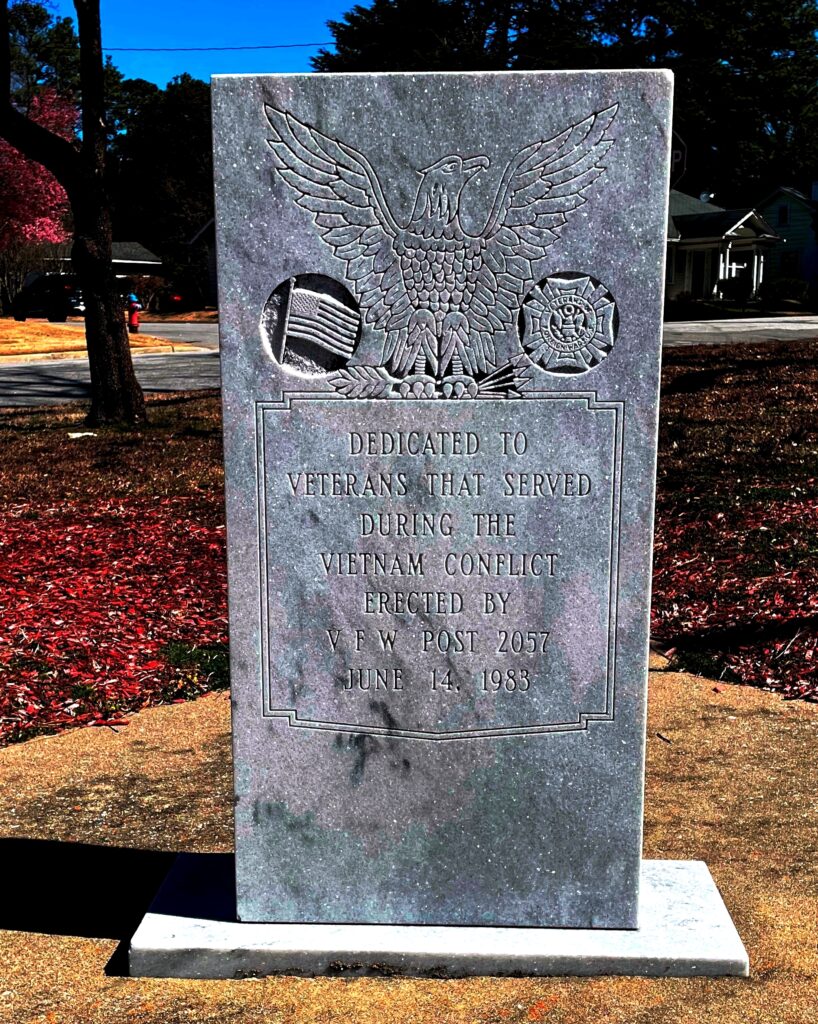 VFW POIST 2057 VIETNAM VETERANS MEMORIAL