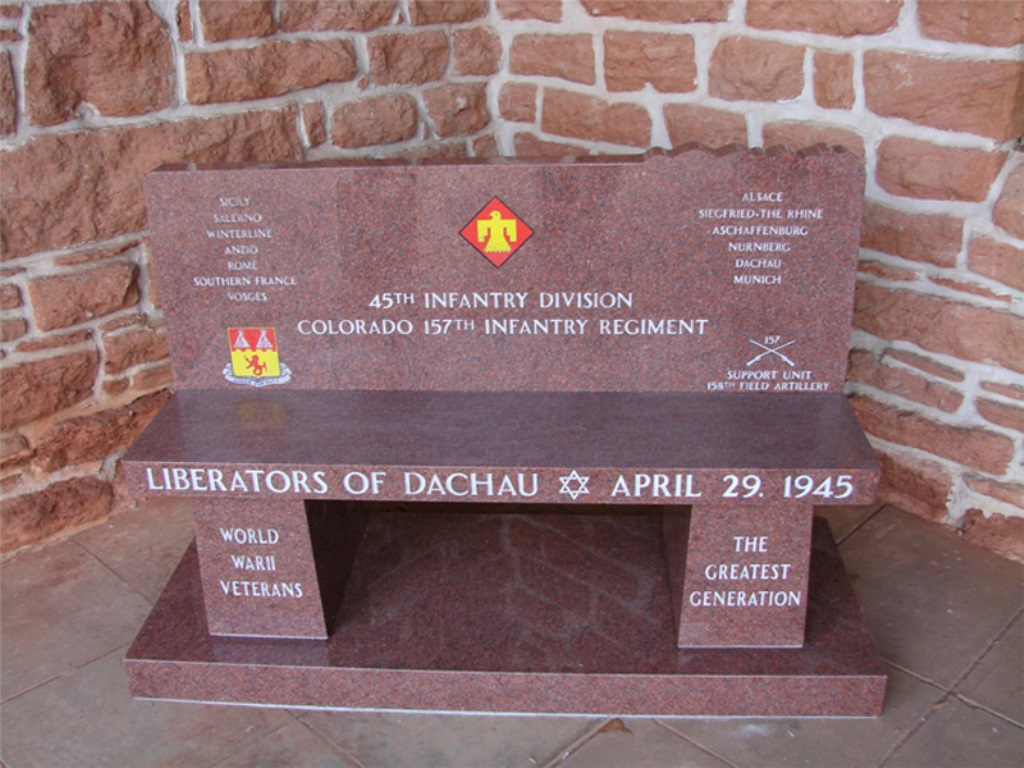 157TH INFANTRY REGIMENT MEMORIAL BENCH