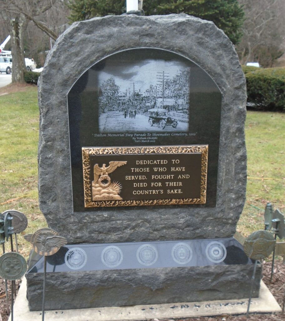 DALTON VETERANS WHO FOUGHT AND DIED MEMORIAL