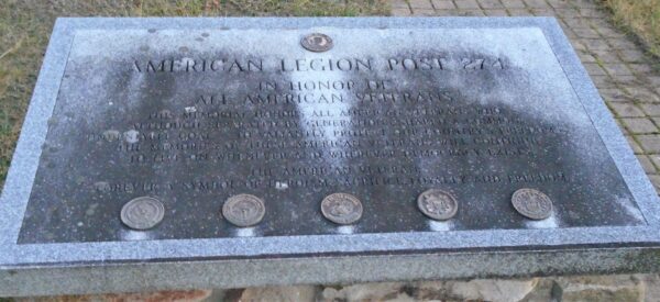AMERICAN LEGION POST 274 ALL AMERICAN VETERANS MEMORIAL