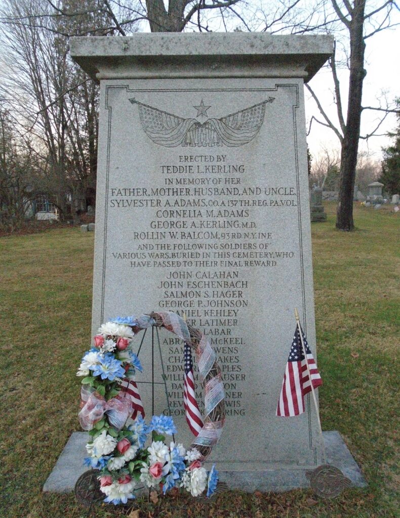 TEDDIE L. KERLING WAR MEMORIAL