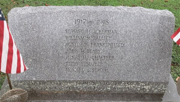 HELLERTOWN VETERANS OF ALL WARS MEMORIAL STONE B