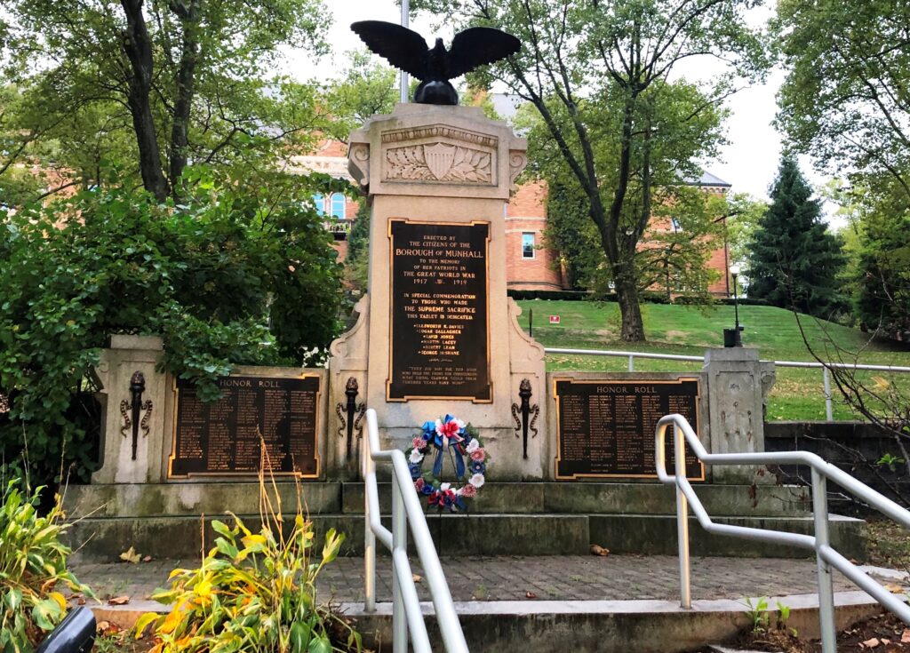 BOROUGH OF MUNHALL GREAT WORLD WAR MEMORIAL