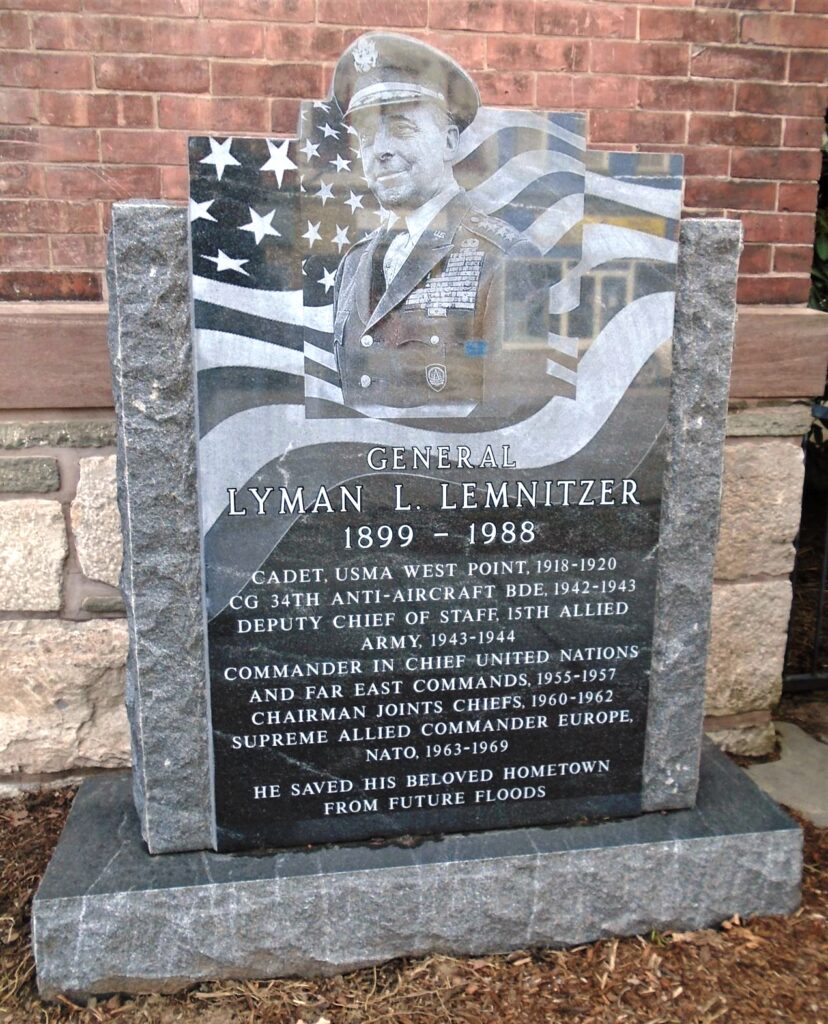 GENERAL LYMAN L. LEMNITZER WAR MEMORIAL