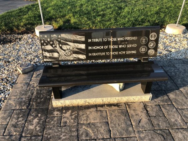 LANCASTER VETERANS MEMORIAL BENCH