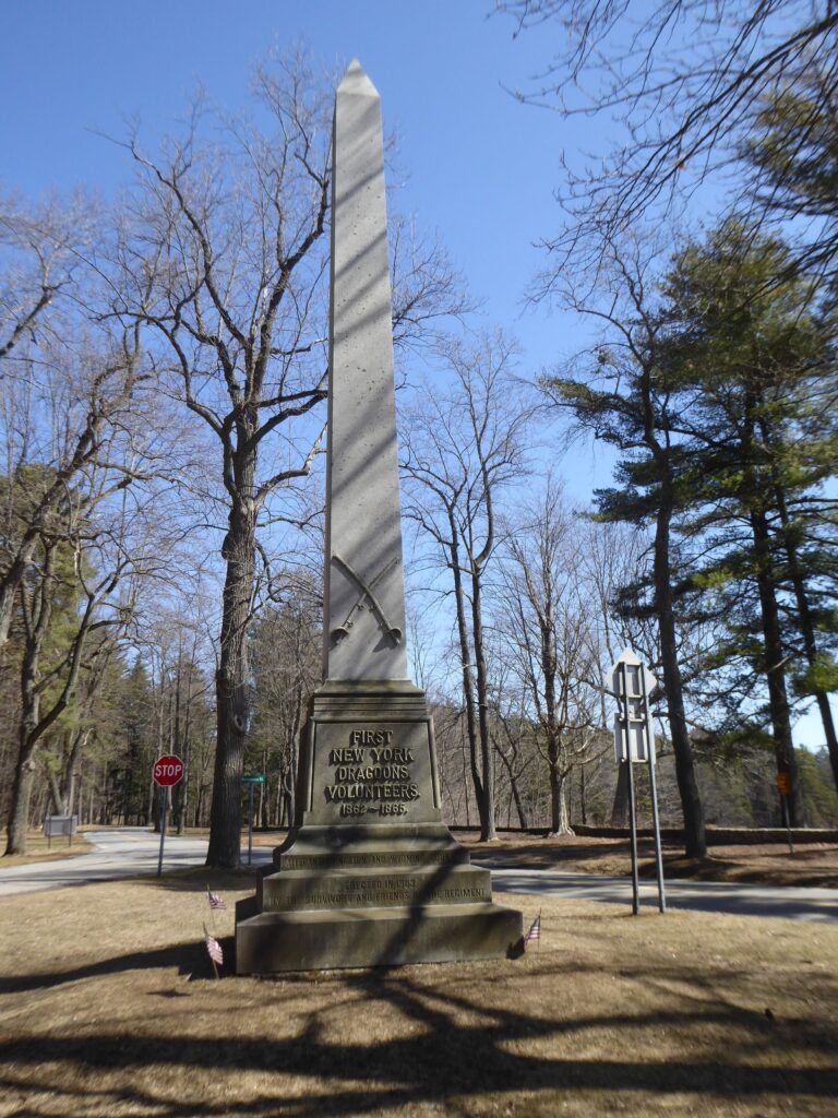 FIRST NEW YORK DRAGOONS VOLUNTEERS 1862-1865 MEMORIAL