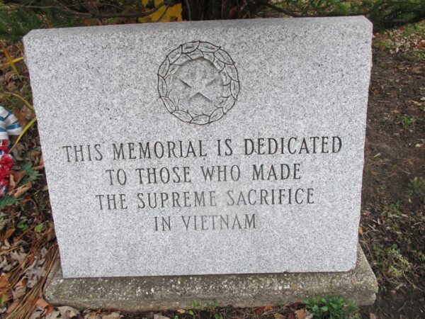VILLAGE AND TOWN OF POTSDAM WAR MEMORIAL STONE D