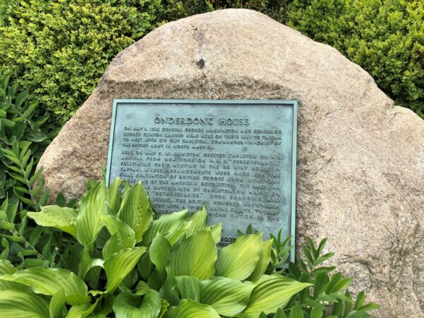 ONDERDONK HOUSE REVOLUTIONARY WAR MEMORIAL