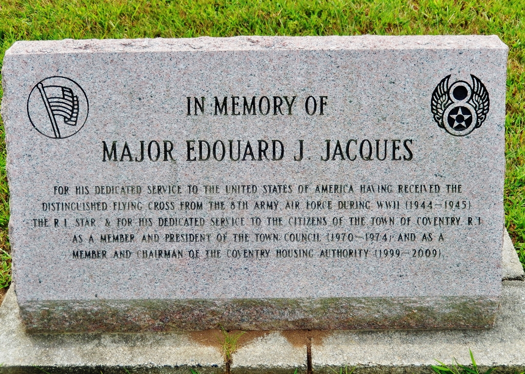 MAJOR EDOUARD J. JACQUES WAR MEMORIAL