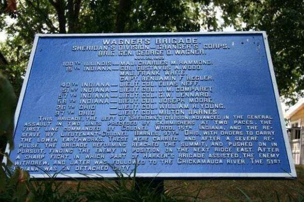 WAGNER’S BRIGADE MEMORIAL PLAQUE