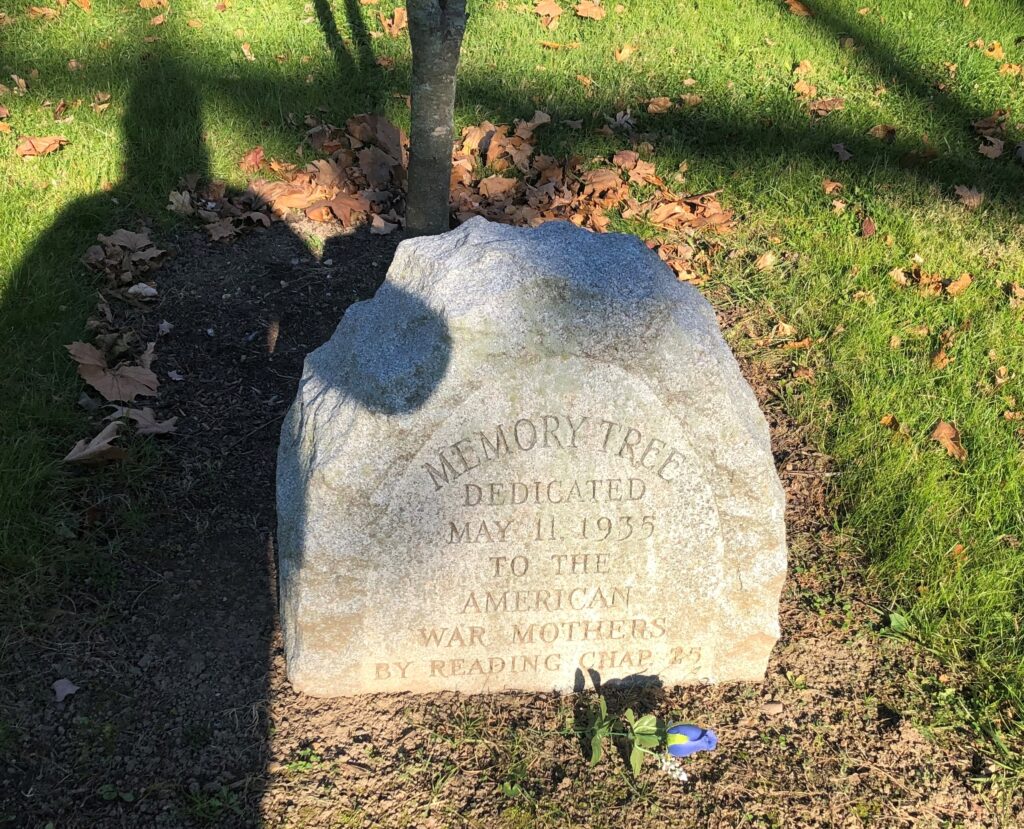 AMERICAN WAR MOTHERS MEMORIAL TREE