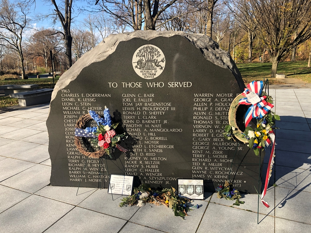 BERKS COUNTY VIETNAM WAR MEMORIAL HONOR ROLL