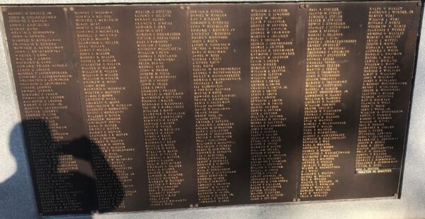 BERKS COUNTY WORLD WAR I VICTORY MEMORIAL PLAQUE B