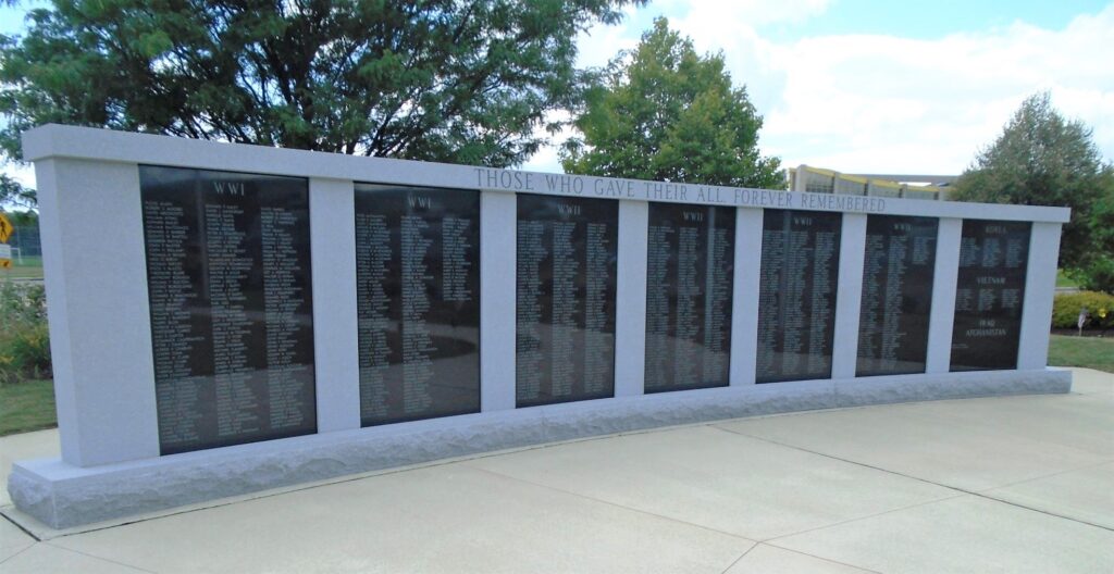 SCRANTON VETERANS MEMORIAL PARK FRONT