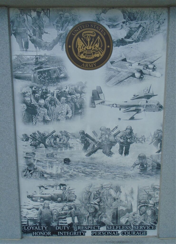 SCRANTON VETERANS MEMORIAL PARK PANEL H
